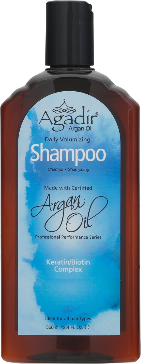 slide 8 of 10, Agadir Argan Oil Daily Volumizing Shampoo, 12.4 oz