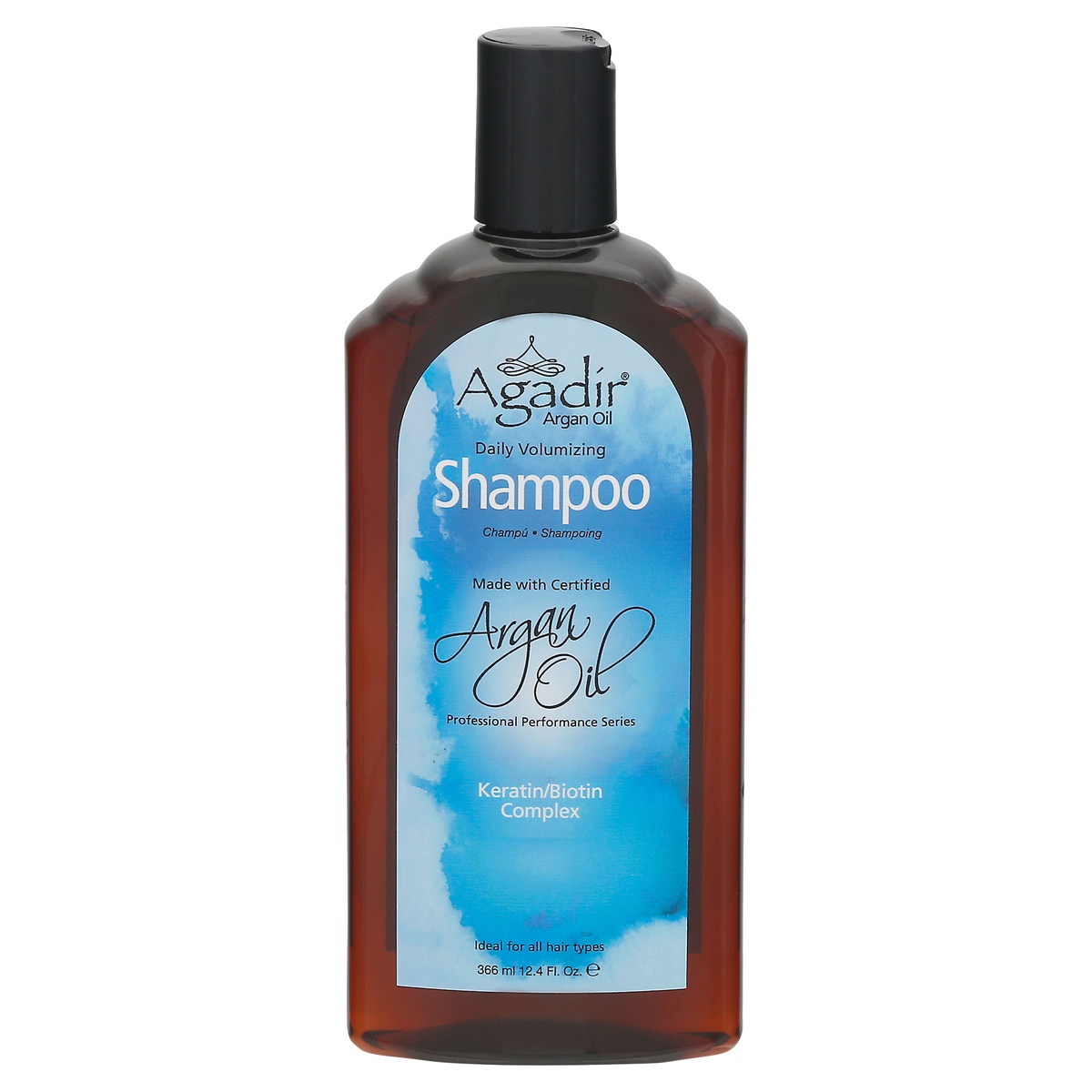 slide 1 of 10, Agadir Argan Oil Daily Volumizing Shampoo, 12.4 oz