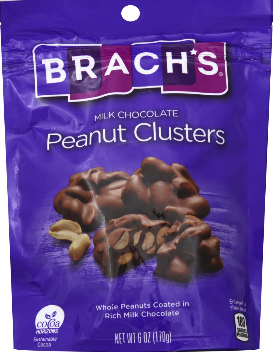 slide 7 of 8, Brach's Brachs Peanut Clusters, 6 oz