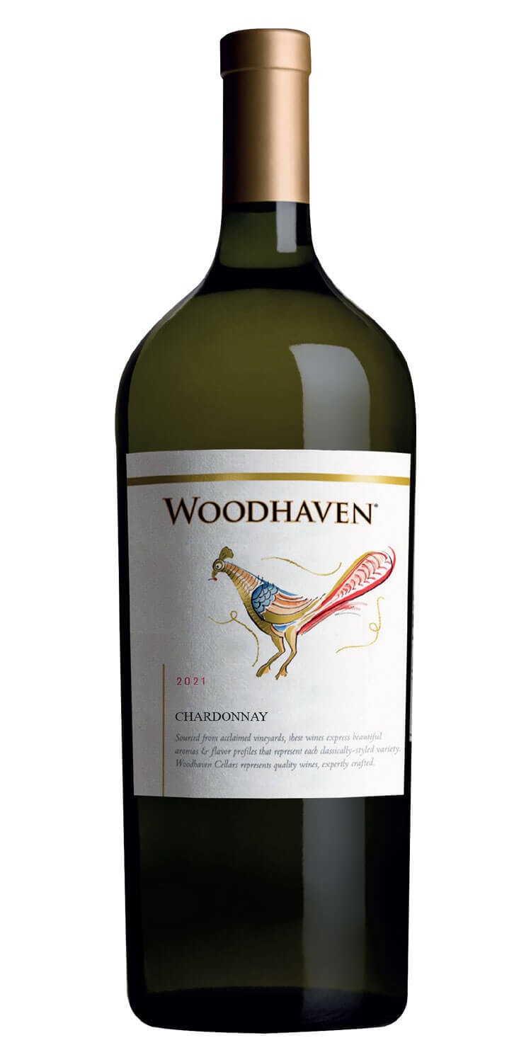 slide 1 of 1, Woodhaven Chardonnay, 1.5 liter
