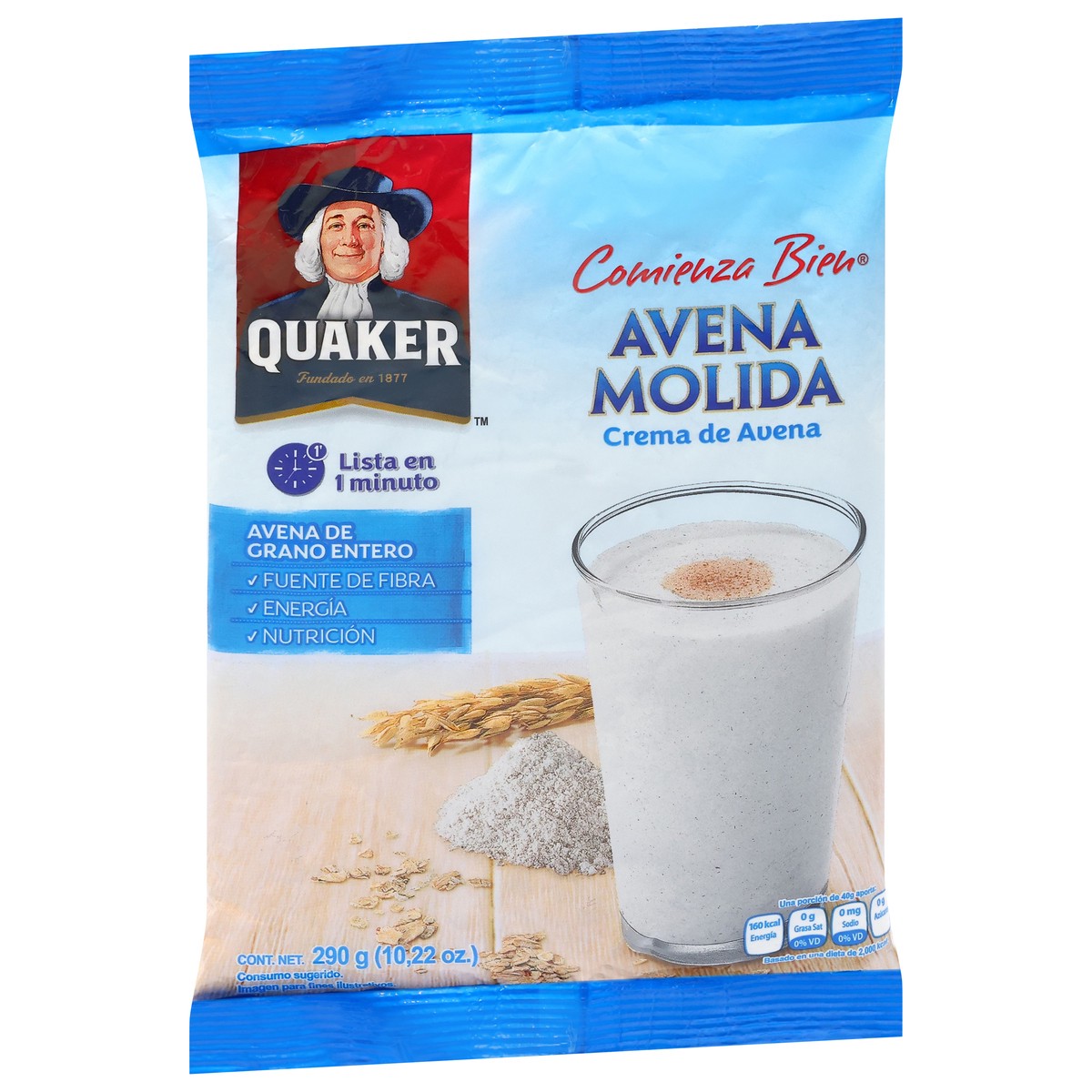 slide 6 of 13, Quaker Avena Molida 290 g, 10.22 oz