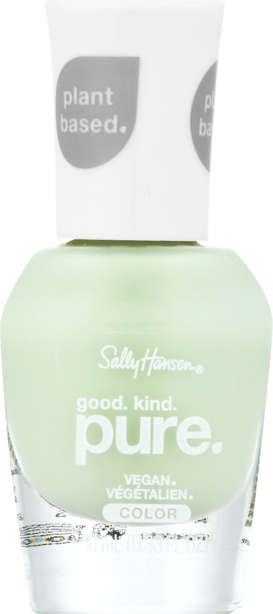 slide 6 of 9, Sally Hansen Good.Kind.Pure. Nail Polish - Mint Refresh - 0.33 fl oz, 0.33 oz