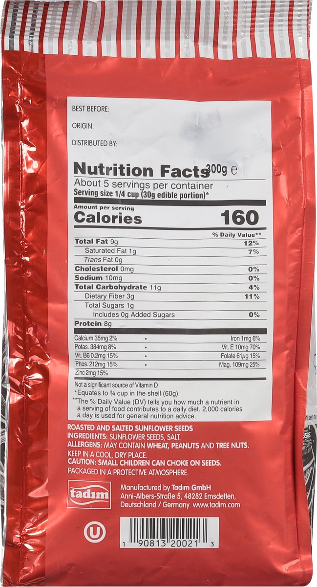 slide 5 of 13, Tadim Roasted Sunflower Seeds - 10.5 oz, 10.5 oz