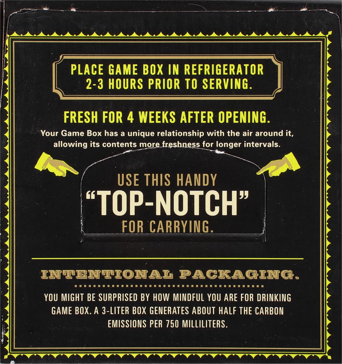 slide 8 of 9, Game Box California Chardonnay 3 l, 1 ct