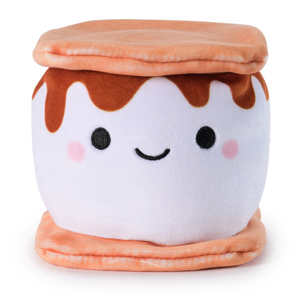 slide 5 of 5, Cheeky Chonks Toasty Buns™ Reversible Plush, 1 ct