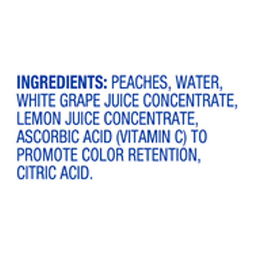 slide 6 of 6, Kroger Yellow Cling Diced Peaches, 8 ct; 4 oz
