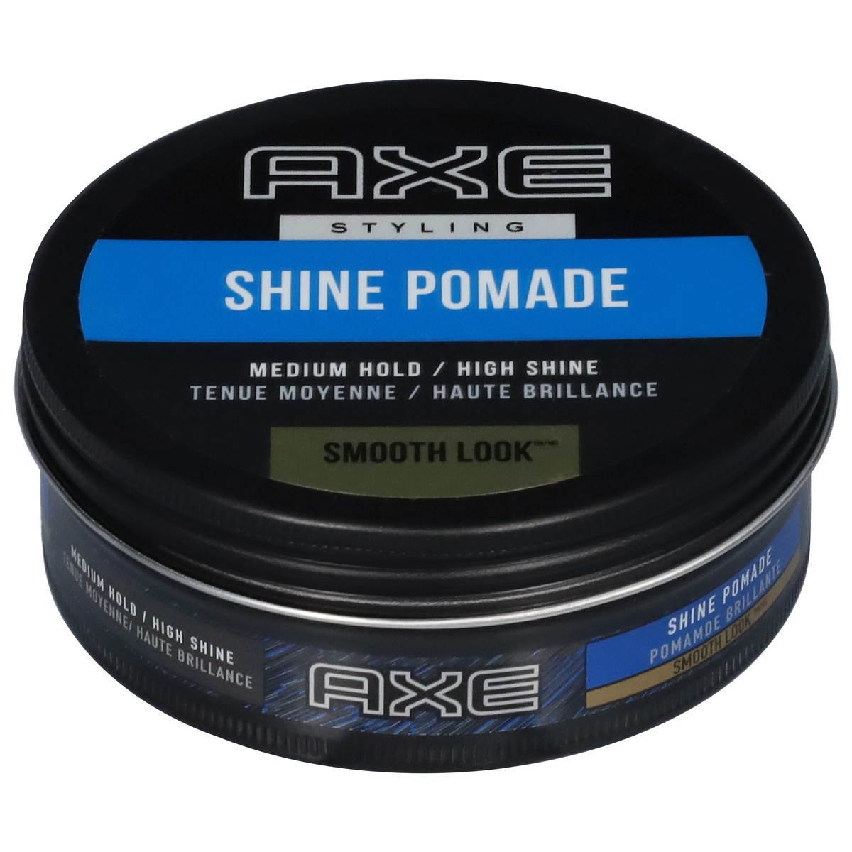 slide 1 of 7, AXE Smooth Look Styling Medium Hold Shine Pomade 2.64 oz, 2.64 oz