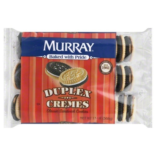 slide 1 of 1, Murray Cookies Classic Sandwich Duplex Cremes, 13 oz