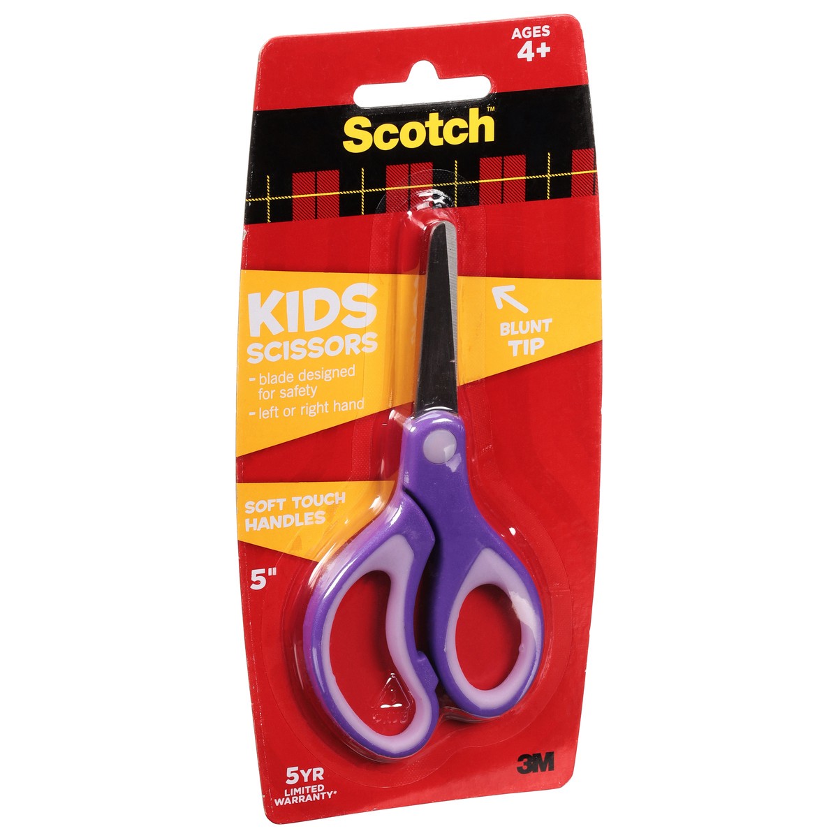 slide 9 of 9, Scotch 5inch Kids Blunt Scissors, 1 ct