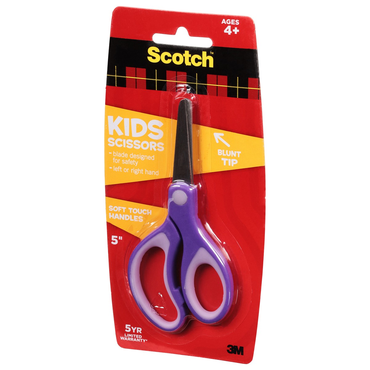 slide 8 of 9, Scotch 5inch Kids Blunt Scissors, 1 ct