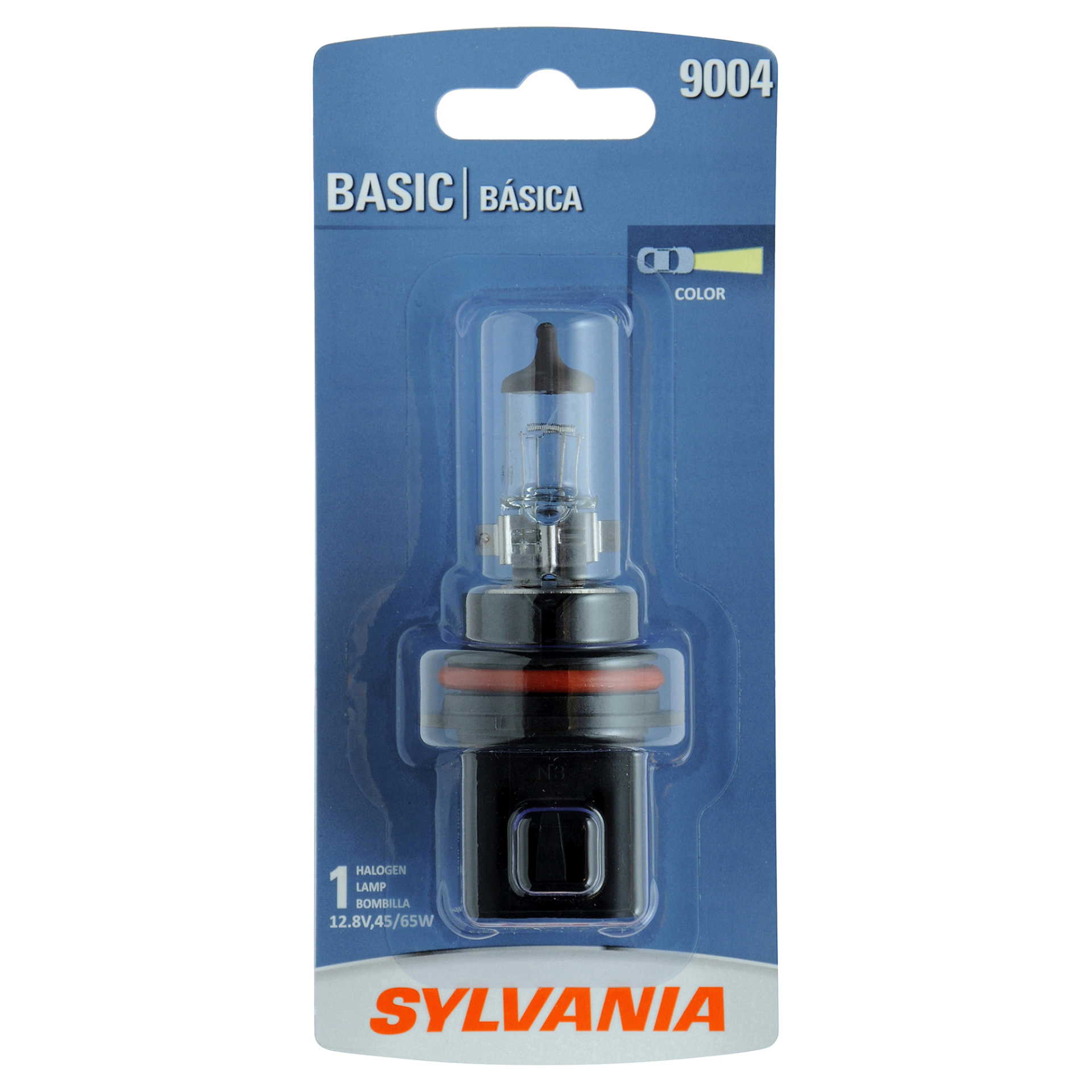 slide 1 of 6, Sylvania 9004 Basic Headlight, 1 ct