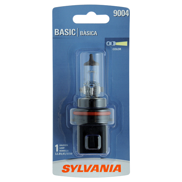 slide 1 of 6, Sylvania 9004 Basic Headlight, 1 ct