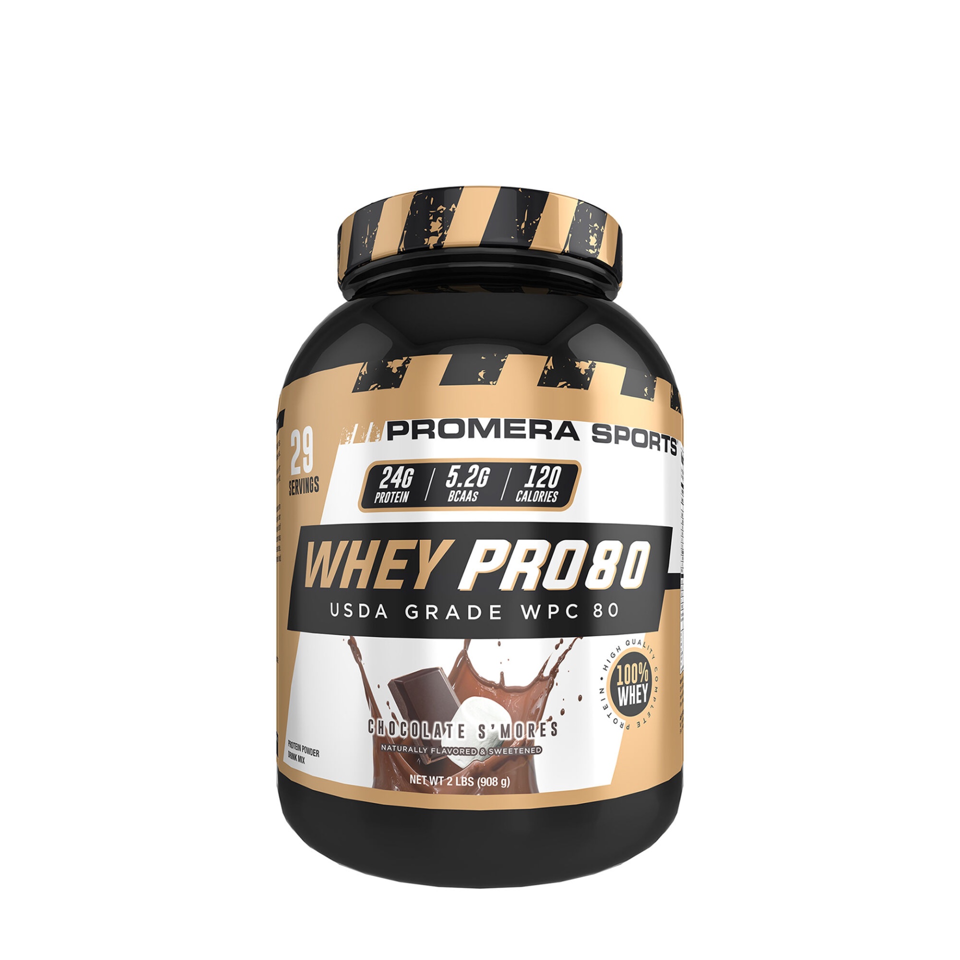 slide 1 of 1, Promera Sports Whey Pro80 - Chocolate S'mores, 2 lb