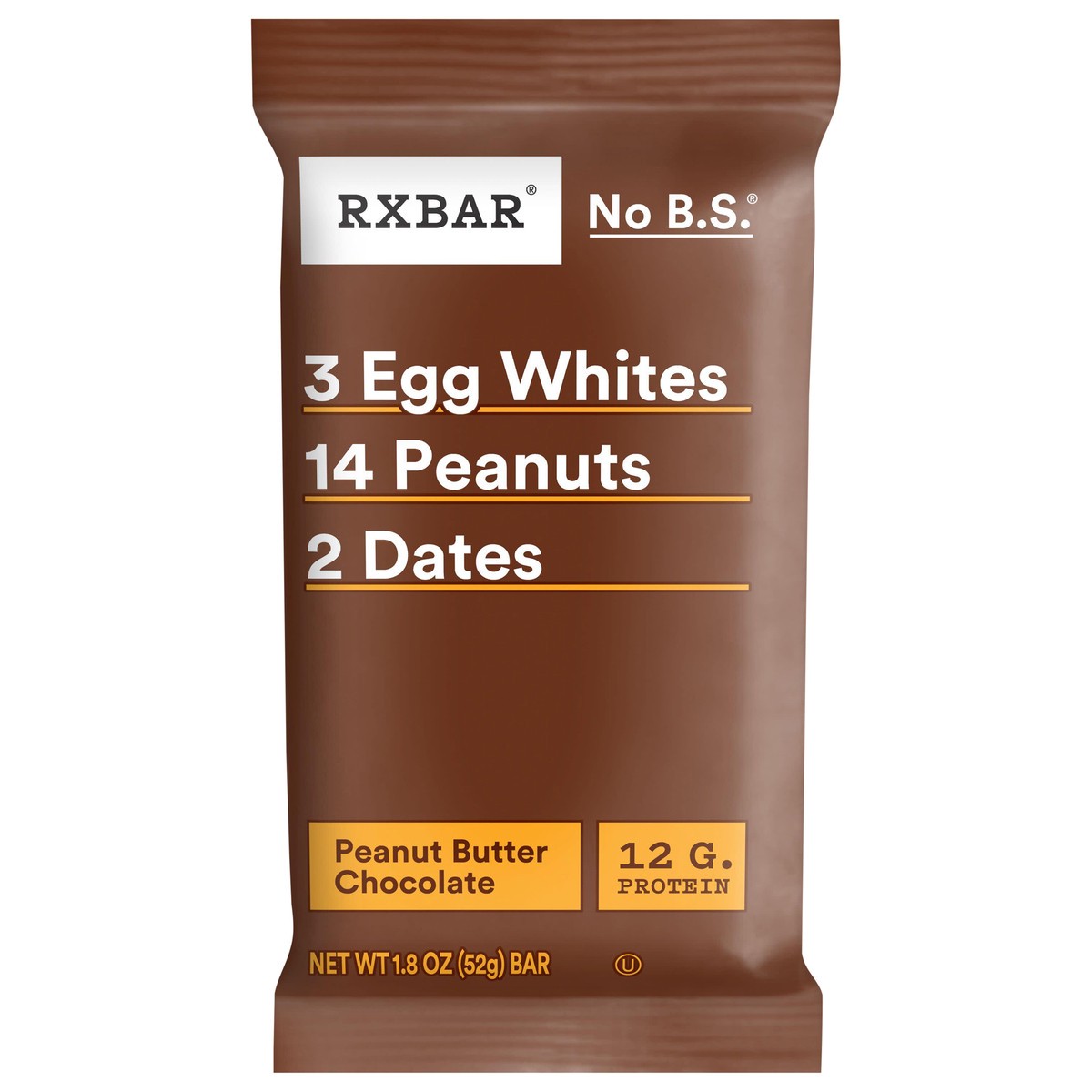slide 1 of 9, RXBAR Peanut Butter Chocolate Protein Bars, 1.8 oz