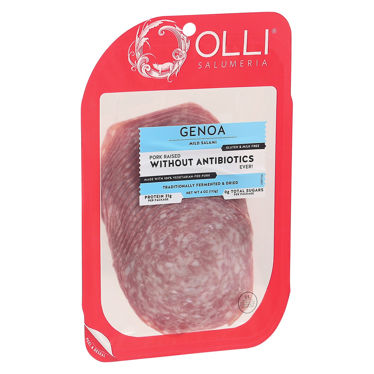 slide 7 of 12, Olli Salumeria Genoa Mild Salami 4 oz, 4 oz