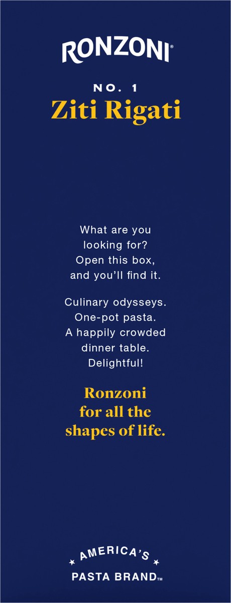 slide 7 of 9, Ziti Rigati, 1 lb