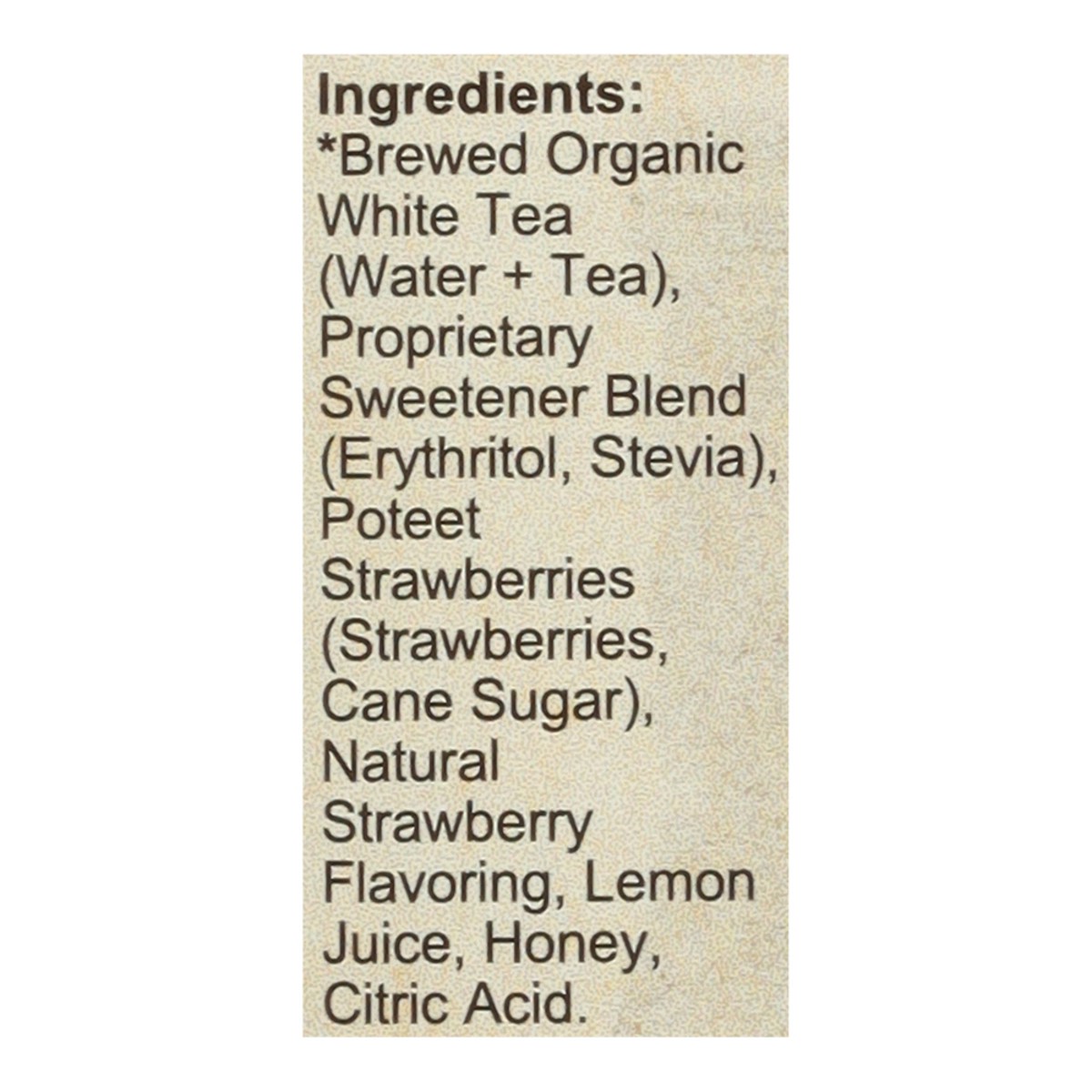 slide 6 of 14, Texas Tea White Poteet Strawberry Tea - 16 fl oz, 16 fl oz
