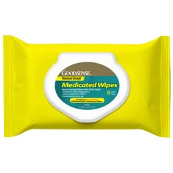Good Sense Maximum Strength Medicated Wipes with Witch Hazel, 48 Count