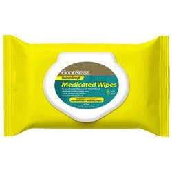 Good Sense Maximum Strength Medicated Wipes with Witch Hazel, 48 Count
