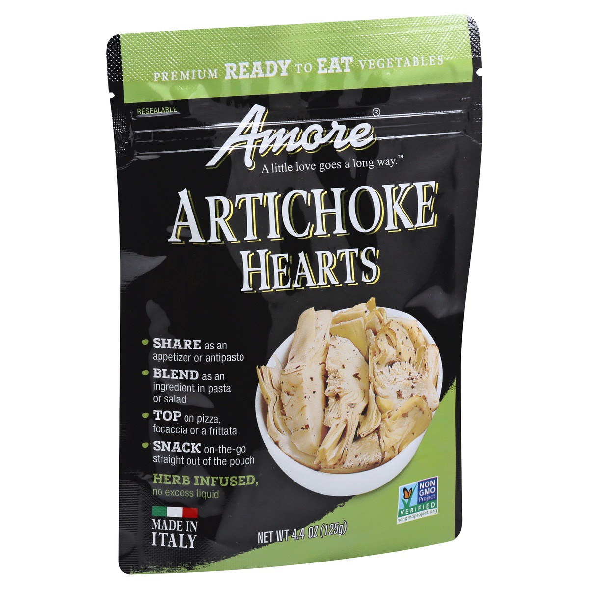 slide 2 of 9, Amore Artichoke Hearts 4.4 oz, 4.4 oz