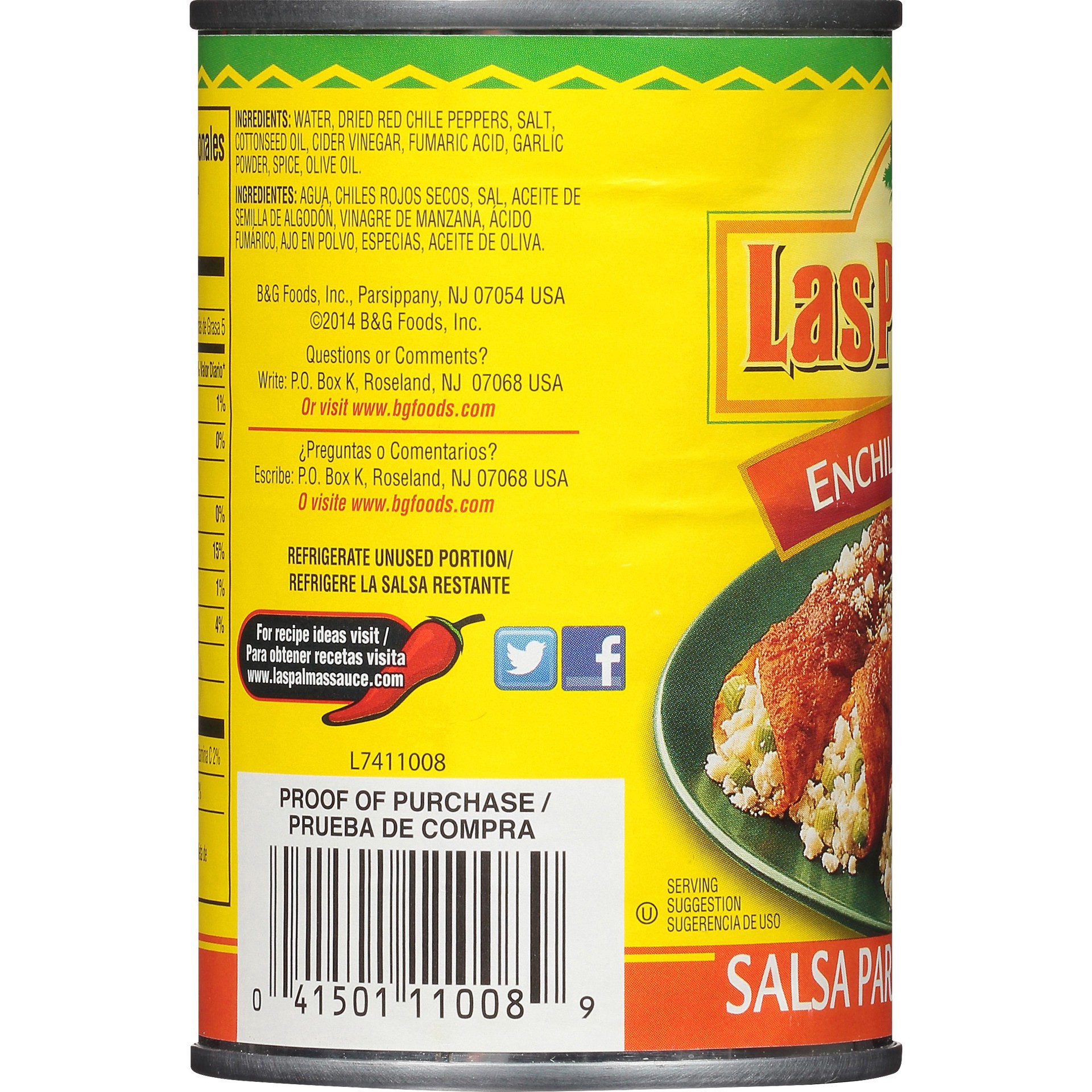 slide 9 of 11, Las Palmas Medium Enchilada Sauce, 10 oz, 10 oz