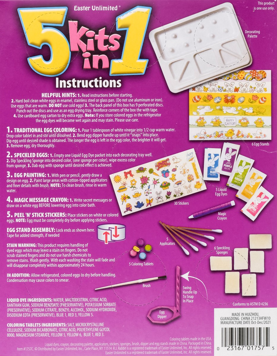 slide 4 of 12, Easter Unlimited Liquid Egg Decorating Kit 56 1 ea, 1 ea
