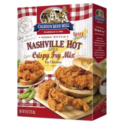 Calhoun Bend Mill Nashville Hot Style Chicken Fry Mix 8 oz
