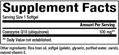 slide 2 of 2, Natural Factors Coenzyme Q10 Dietary Supplement, 120 ct