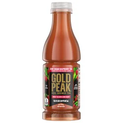 Gold Peak Zero Sugar Raspberry Sweet Tea Bottle, 18.5 fl oz