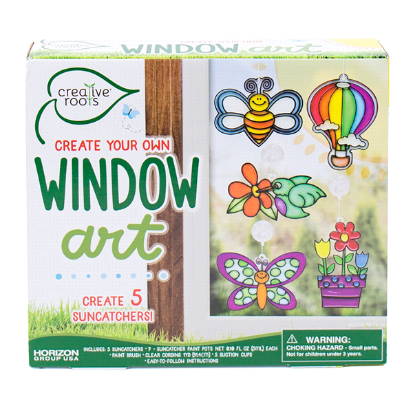 slide 1 of 1, Creative Roots Create Your Own Window Art, 1 ct