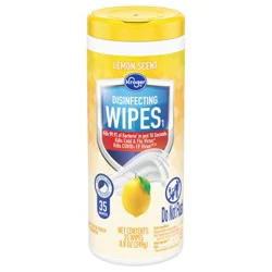 Kroger Lemon Scented Disinfecting Wipes