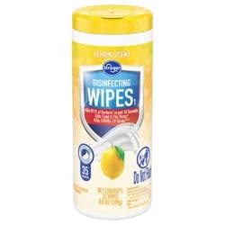 Kroger Lemon Scented Disinfecting Wipes
