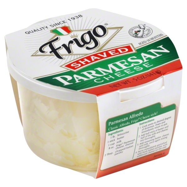slide 1 of 1, Frigo Shaved Parmesan Cup, 1 ct