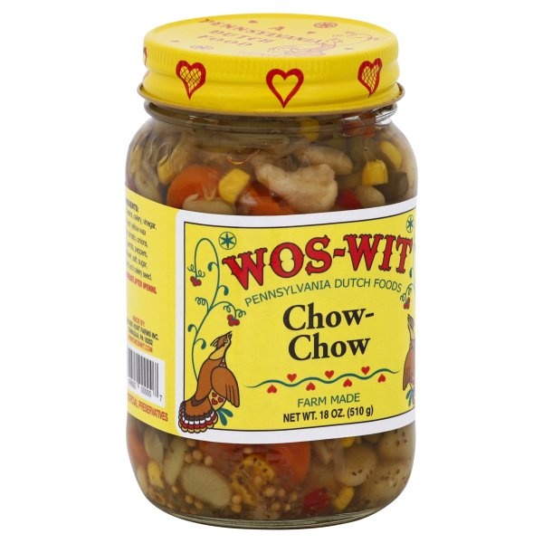 slide 1 of 2, Wos-Wit Chow-Chow 18 oz, 18 oz