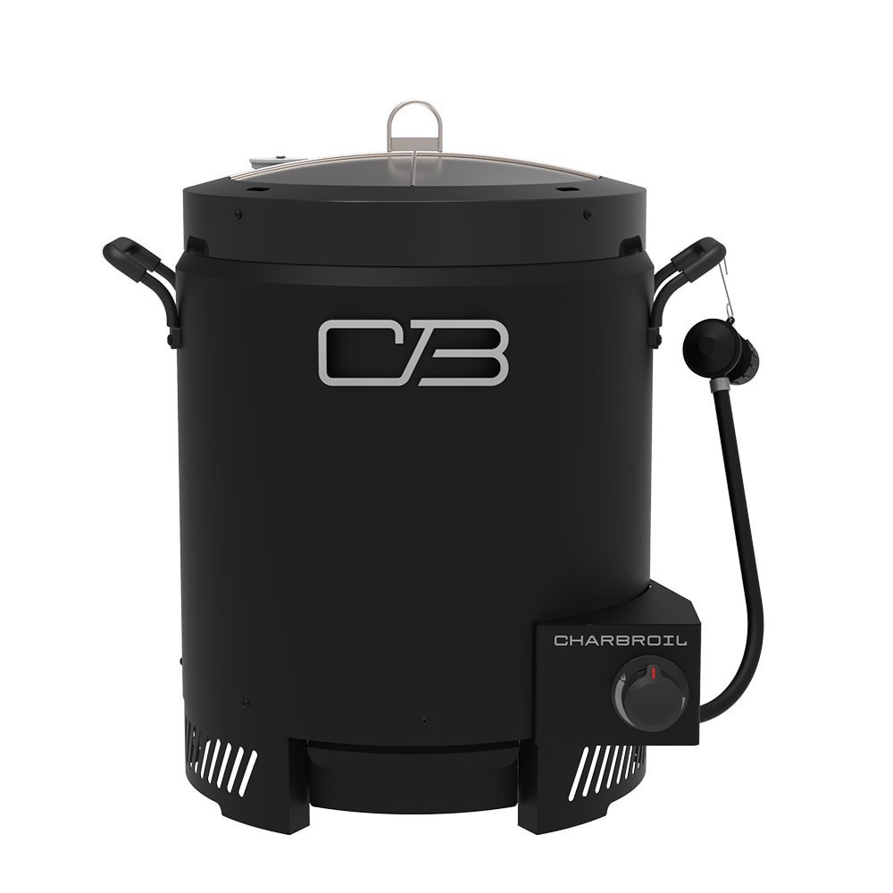 slide 4 of 6, Char-Broil 1-Gallons 20-lb. cylinder Piezo Ignition Oil-less Gas Turkey Fryer, 1 ct