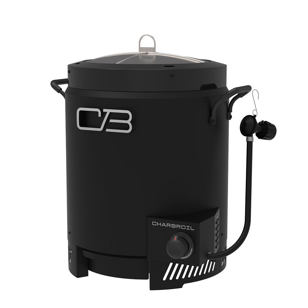 slide 3 of 6, Char-Broil 1-Gallons 20-lb. cylinder Piezo Ignition Oil-less Gas Turkey Fryer, 1 ct