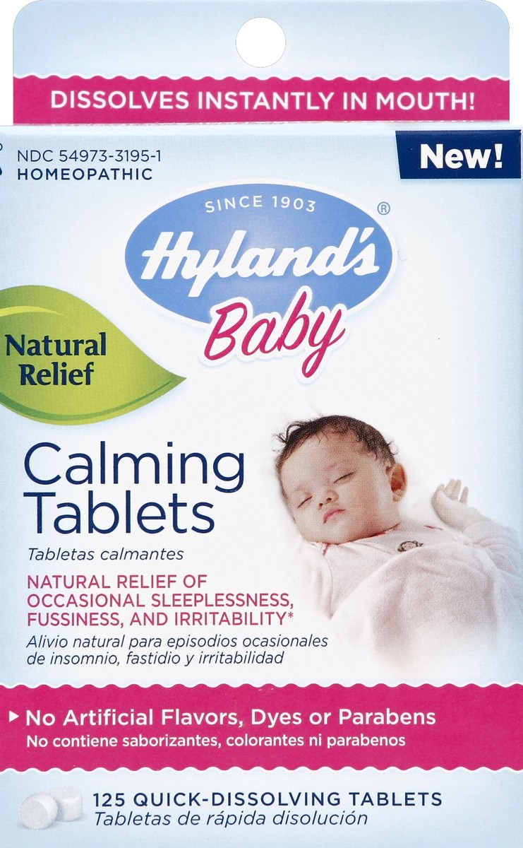 slide 3 of 4, Hyland's Calming Tablets 125 ea, 125 ct