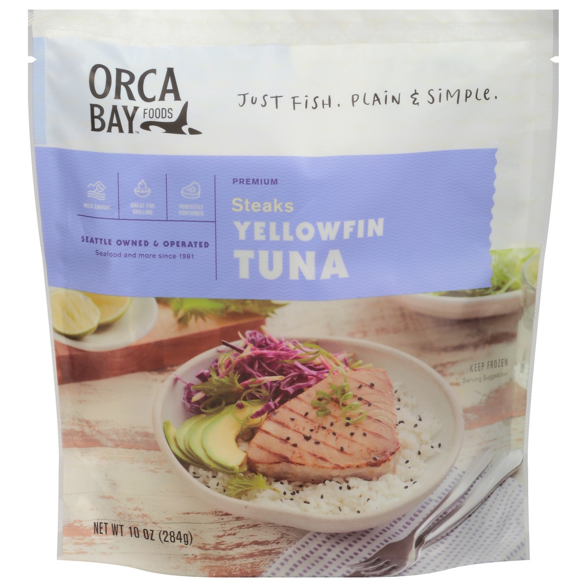 slide 1 of 1, Orca Bay Yellow Fin Tuna, 10 oz