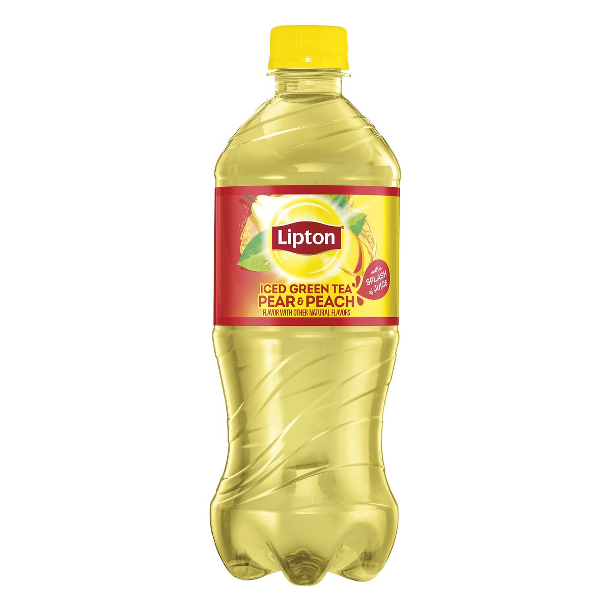 slide 6 of 6, Lipton Pear & Peach Iced Green Tea - 20 oz, 20 oz