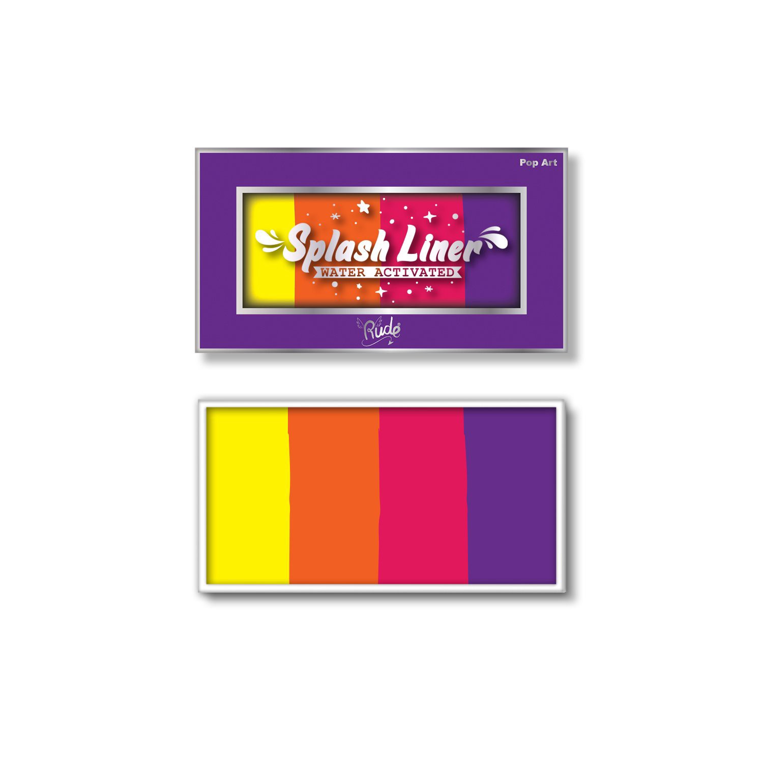 slide 1 of 1, Rude Cosmetics Splash Liner - Pop Art, 1 ct
