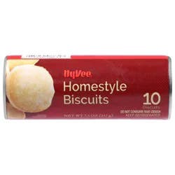 Hy-vee Homestyle Biscuits - 10 ct; 7.5 oz