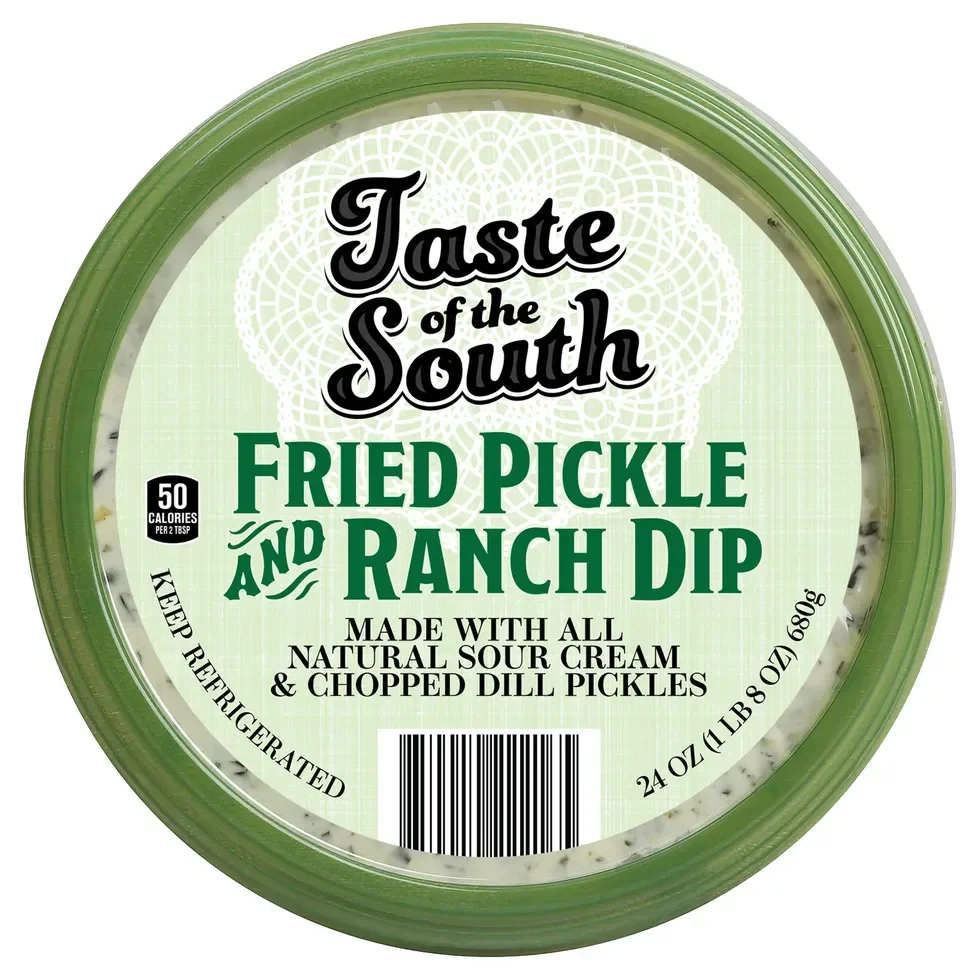 slide 1 of 14, Taste of the South Fried Pickle and Ranch Dip - 10 oz, 10 oz