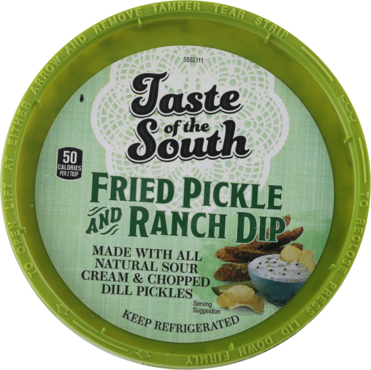 slide 4 of 14, Taste of the South Fried Pickle and Ranch Dip - 10 oz, 10 oz