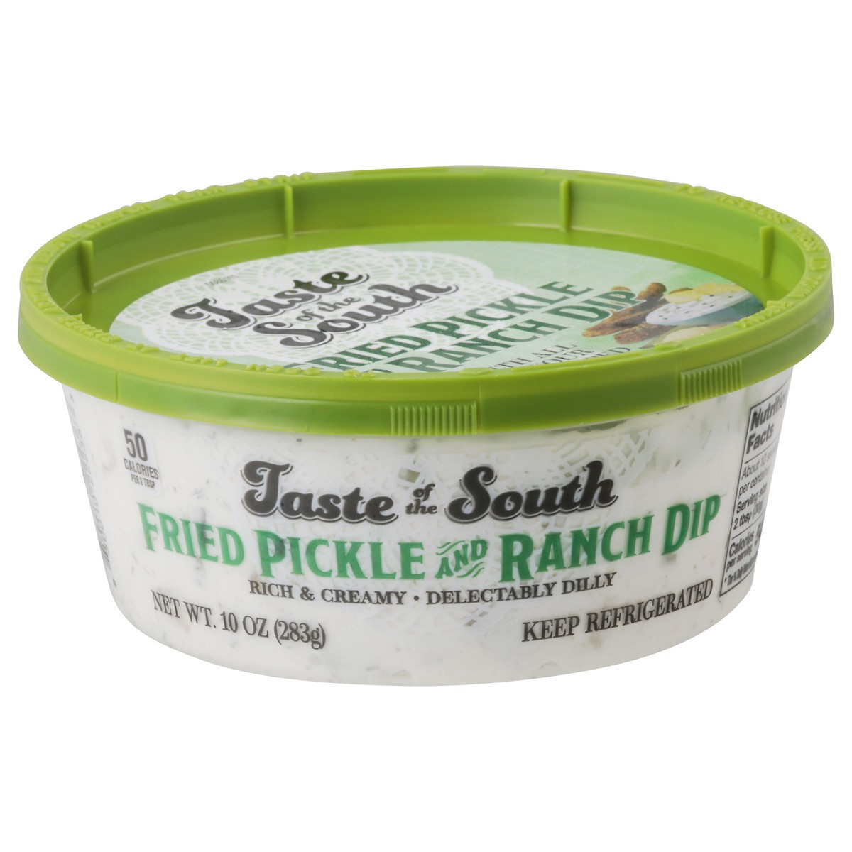 slide 9 of 14, Taste of the South Fried Pickle and Ranch Dip - 10 oz, 10 oz