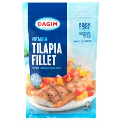Dagim Fish Fillets Tilapia Individually Quick Frozen - 16 Oz