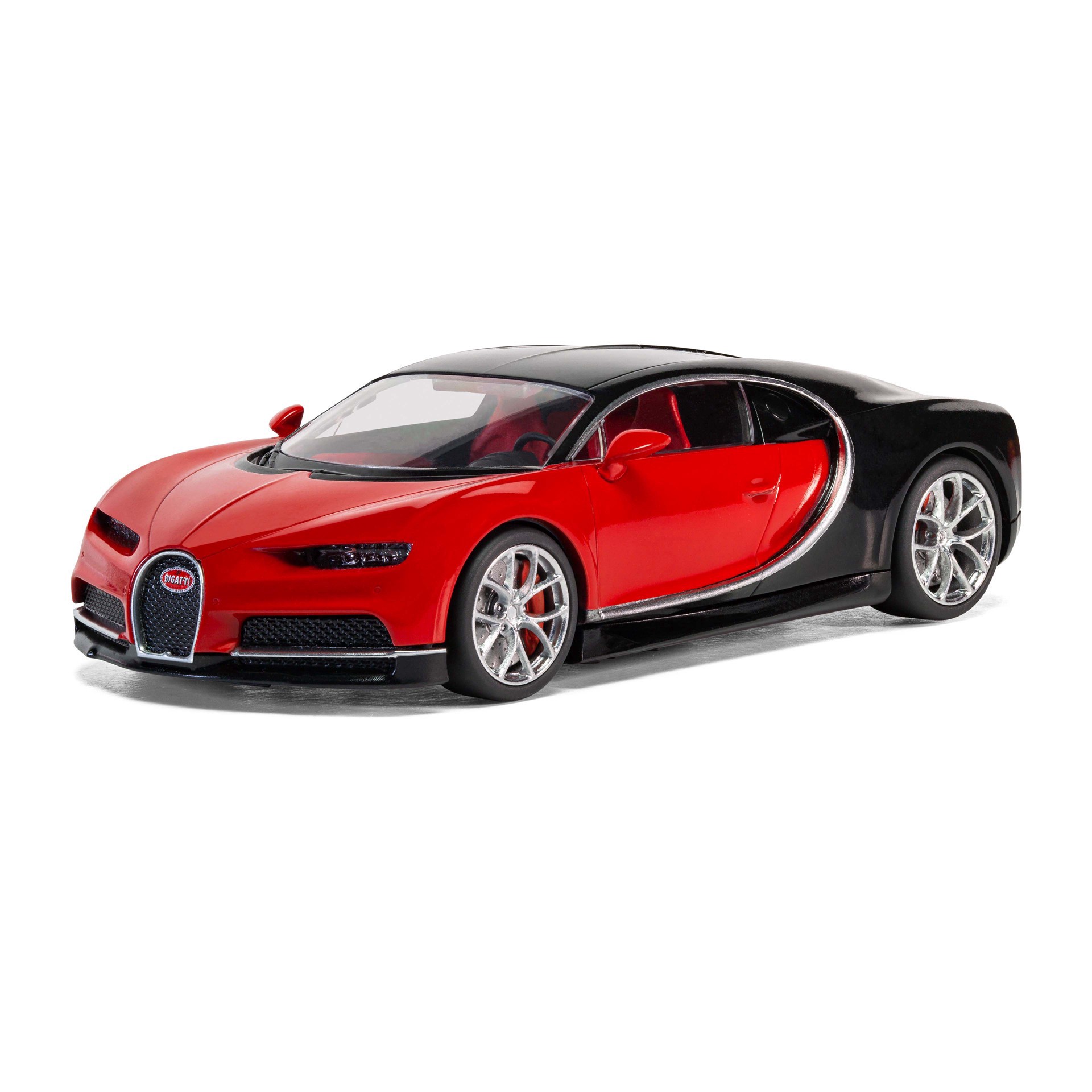 slide 3 of 5, Airfix Bugatti Chiron Starter Set, 9.1 in x 1.8 in x 7.9 in