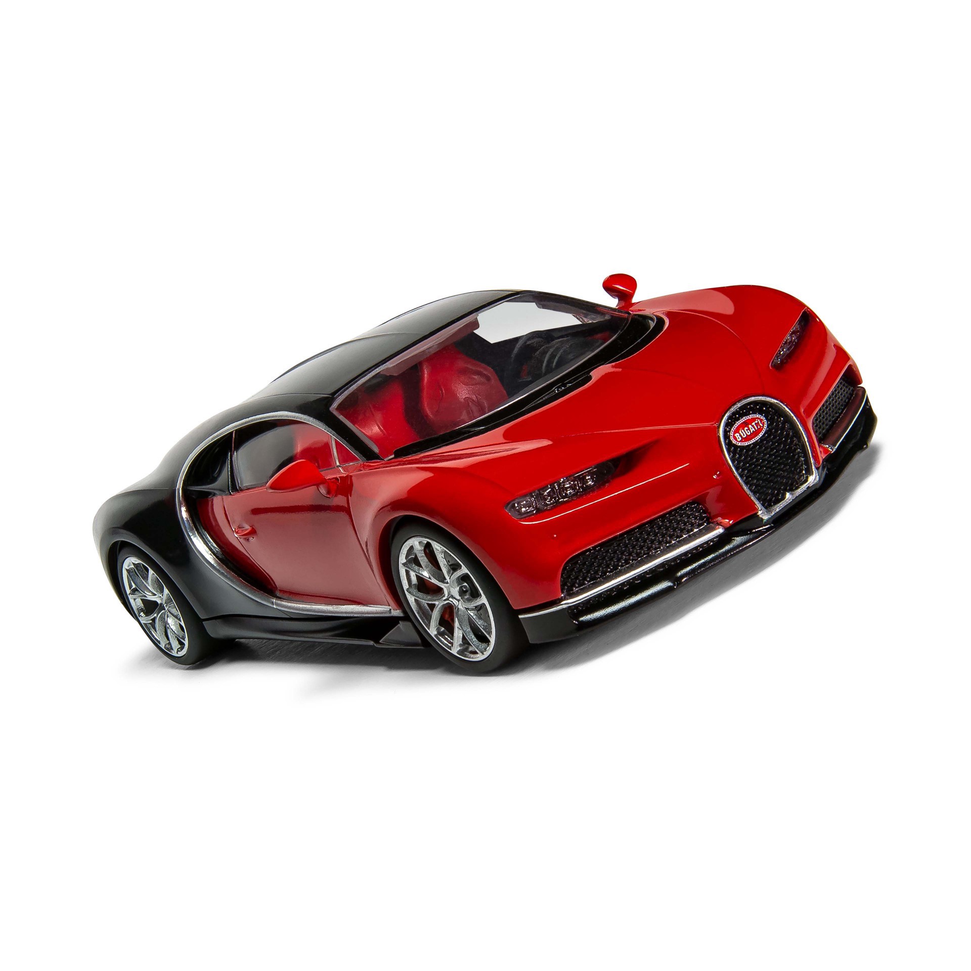 slide 2 of 5, Airfix Bugatti Chiron Starter Set, 9.1 in x 1.8 in x 7.9 in