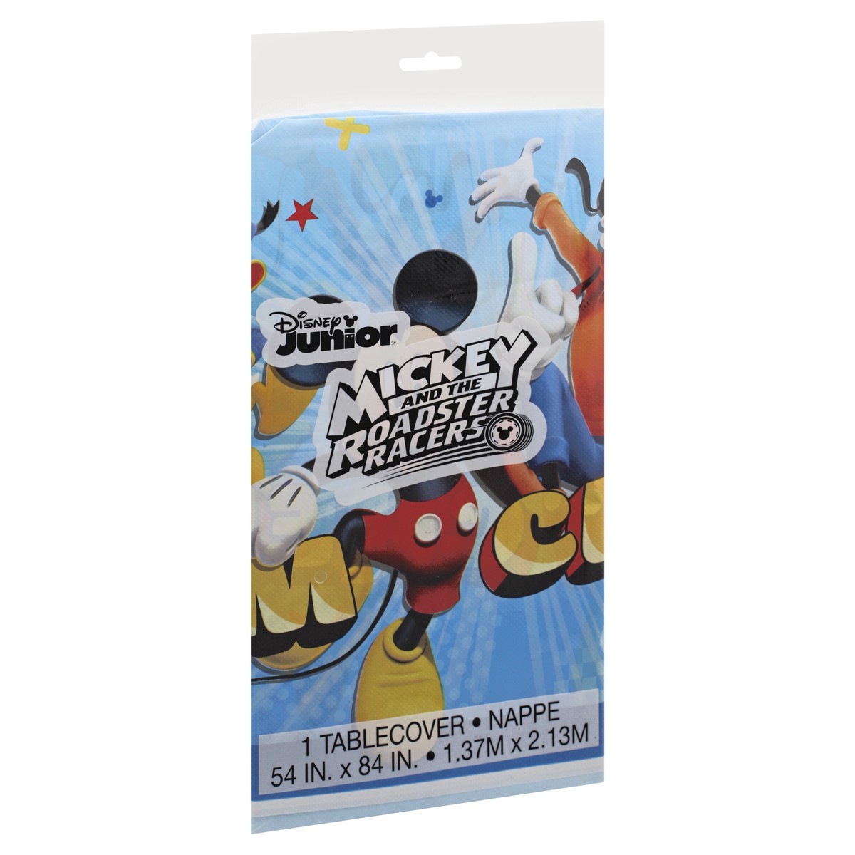 slide 8 of 11, Unique Mickey and the Roadster Racers Plastic Table Cover 1 ea, 1 ct