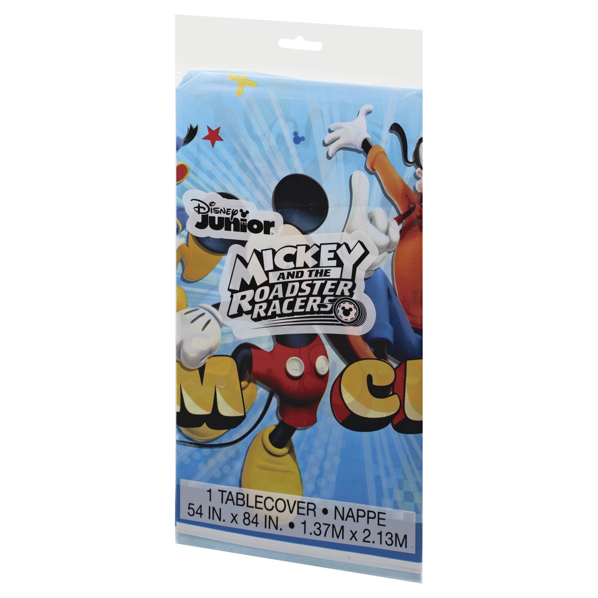 slide 9 of 11, Unique Mickey and the Roadster Racers Plastic Table Cover 1 ea, 1 ct