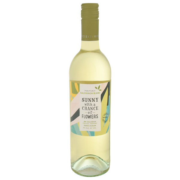 slide 1 of 1, Sunny with a Chance of Flowers Positively Sauvignon Blanc, 750 ml